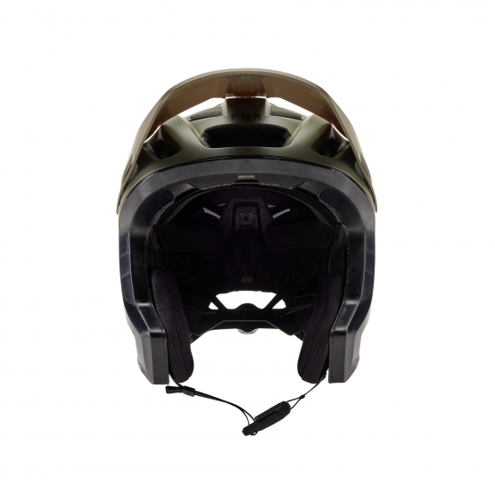 Fox Dropframe Runn CE Helmet olive green S