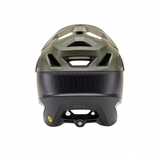 Fox Dropframe Runn CE Helmet olive green S