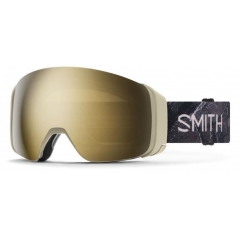 Smith 4D MAG Goggle CP photochromic Sun Black Gold Mirror...