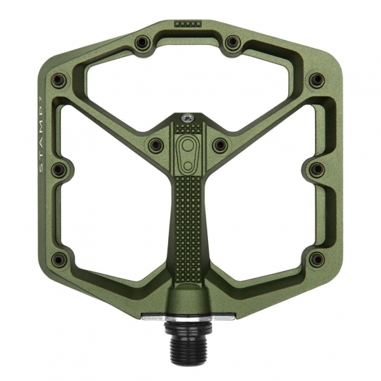 Crankbrothers Stamp 7 Large Plattform-Pedal, Camo Limited Collection, camo green