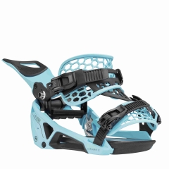 Nidecker Supermatic Snowboardbindung Escape cyan