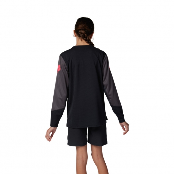Fox Youth Defend LS Jersey Taunt black