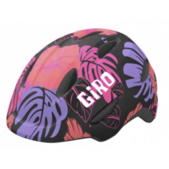 Giro Scamp Youth Helmet matte black flora S