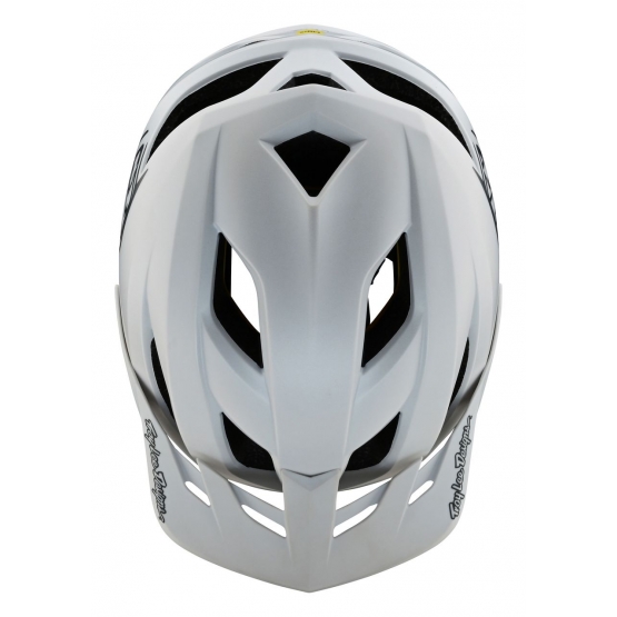 Troy Lee Designs Youth Flowline MIPS Helm Point white 48-53cm