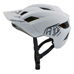 Troy Lee Designs Youth Flowline MIPS Helm Point white...
