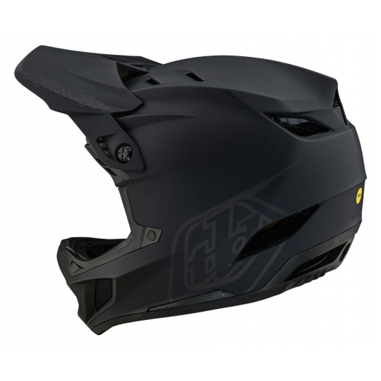 Troy Lee Designs D4 Polyacrylite MIPS Helm Stealth black