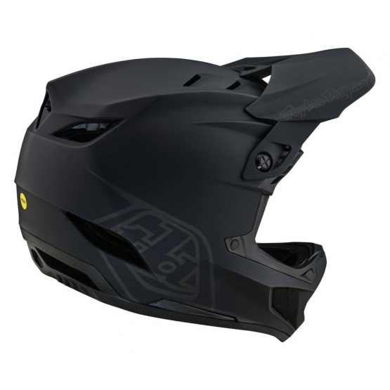Troy Lee Designs D4 Polyacrylite MIPS Helm Stealth black L