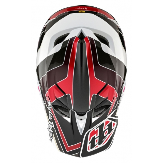 Troy Lee Designs D4 Polyacrylite MIPS Helm Block charcoal red L