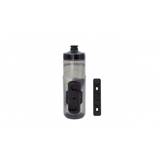 Fidlock X Mondraker 600ML Bottle (Mondraker Custom Design) + Magnetic Base Kit smoked transparent