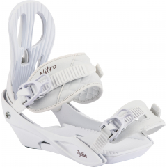 Nitro Rythm Snowboardbindung Women white plum