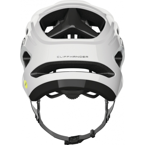 Abus Cliffhanger MIPS Helm shiny white