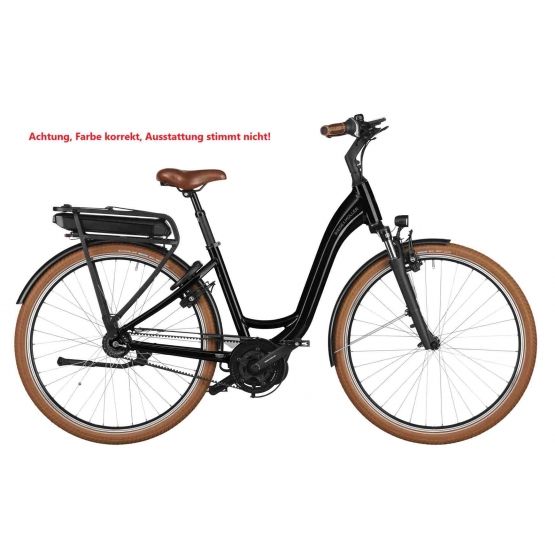Riese und Müller Swing4 silent Front und Gepäckträgerkörbe, Schlosskette mit Tasche black 51 cm