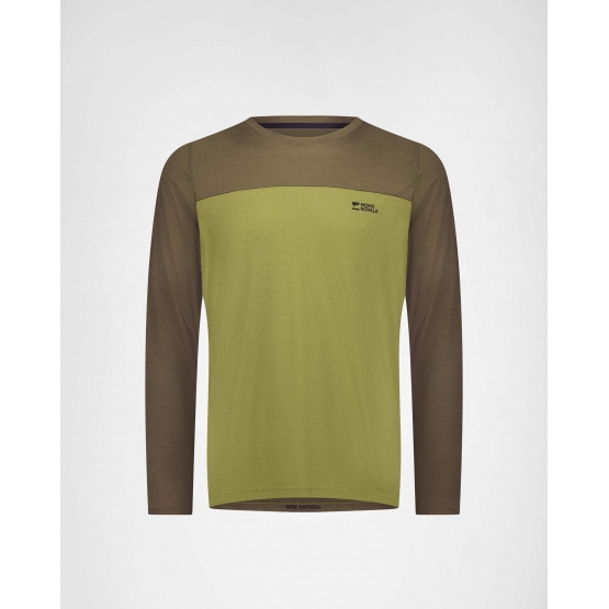 Mons Royal Diversion Merino Bike Jersey Long Sleeve fern olive
