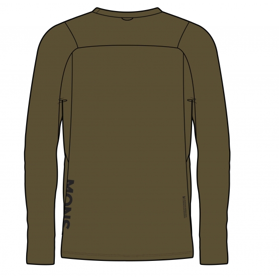 Mons Royal Diversion Merino Bike Jersey Long Sleeve fern olive