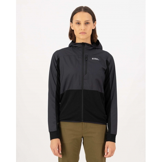Mons Royal Women Diversion Merino Wind Jacket Acc Lock Up black
