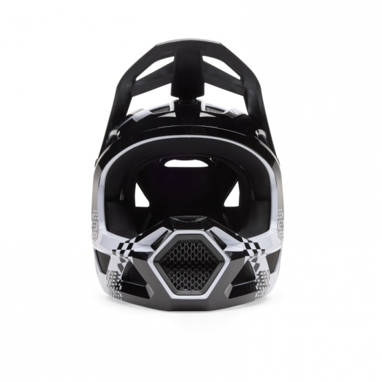Fox Youth Rampage Digi Image Helmet black white