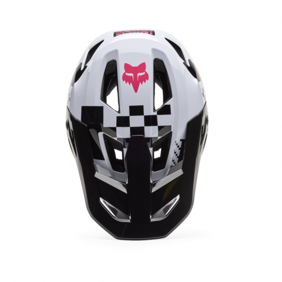 Fox Youth Rampage Digi Image Helmet black white