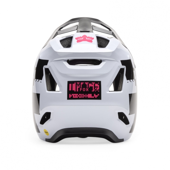 Fox Youth Rampage Digi Image Helmet black white