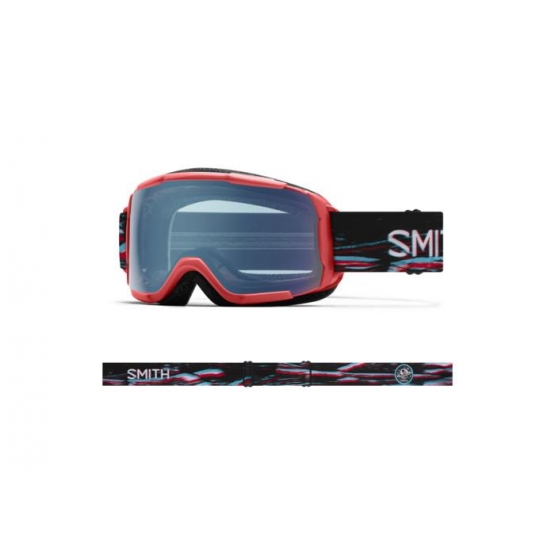 Smith Grom Junior Goggle Wild Child Close Encounters + CP Everyday Blue Mirror