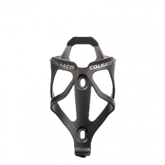 Colnago Carbon Bottle Cage matt black silver Logo