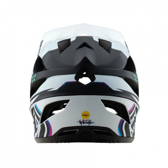 Troy Lee Designs Stage MIPS Helm, Trooper white