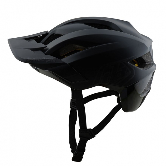 Troy Lee Designs Flowline MIPS Helm Point black charcoal