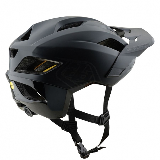 Troy Lee Designs Flowline MIPS Helm Point black charcoal