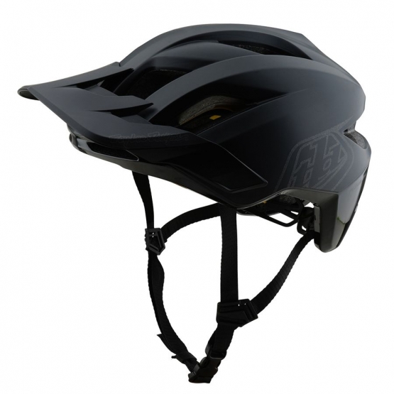 Troy Lee Designs Flowline MIPS Helm Point black charcoal