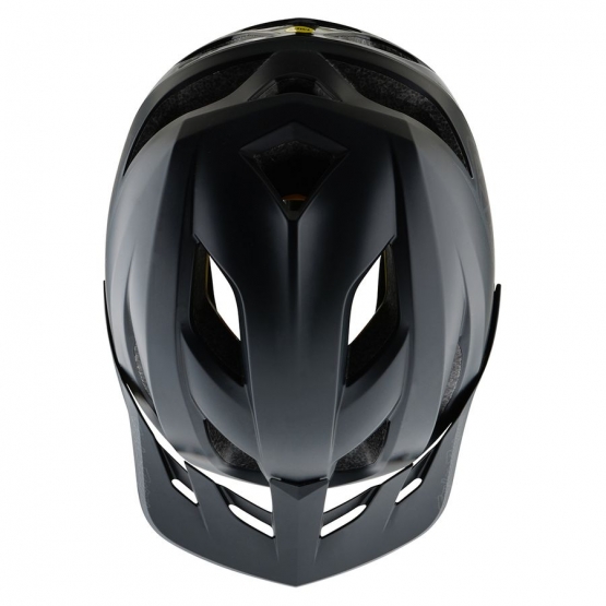 Troy Lee Designs Flowline MIPS Helm Point black charcoal