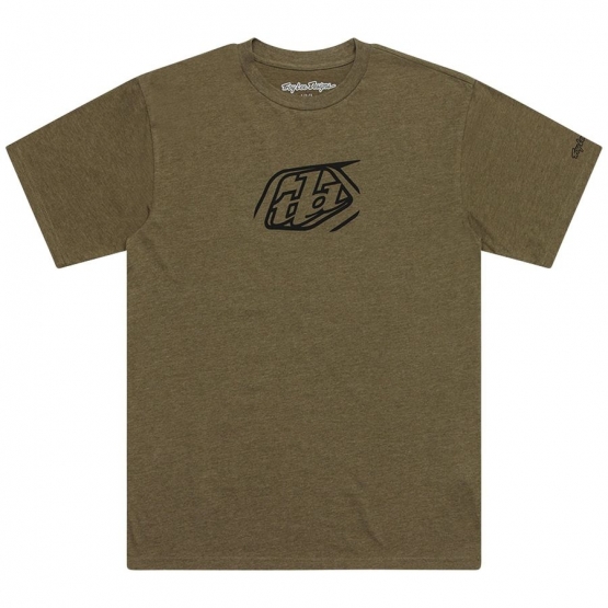 Troy Lee Designs T-Shirt, Badge olive heather