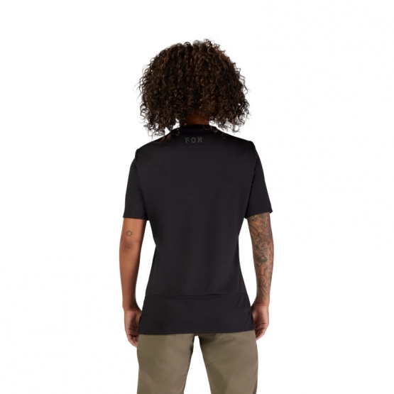 Fox Woman Ranger SS Jersey Fox Head black