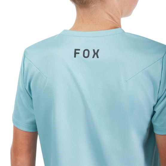 Fox Youth Ranger SS Jersey Fox Head vintage wash blue