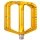 Burgtec Penthouse Flat MK5 Pedals bullion gold