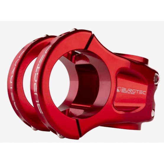 Burgtec Enduro MK3 Stem, 35mm Reach 35mm Clamp race red