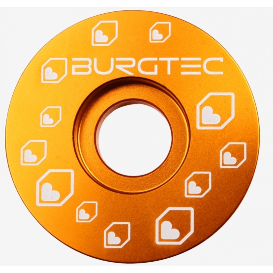 Burgtec Top Cap iron bro orange