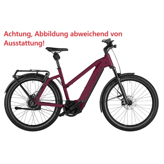 Riese und Müller Charger4 Mixte GT vario, Kiox, 750 Wh, Komfort-Kit, GX-Option dark red matt 46cm