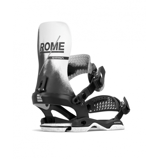 Rome Katana AW Snowboardbindung black white