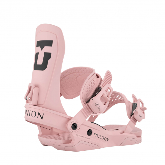 Union Trilogy (Team Hb) Snowboardbindung rose