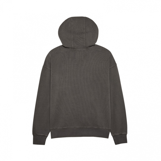 Fox Wordmark Oversized Fleece PO pewter