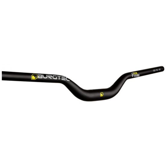 Burgtec Ride High Josh Bryceland Sig. Alloy Handlebar, 65mm Rise 35mm Clamp black
