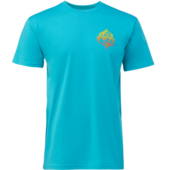 Yeti Header Tee turquoise