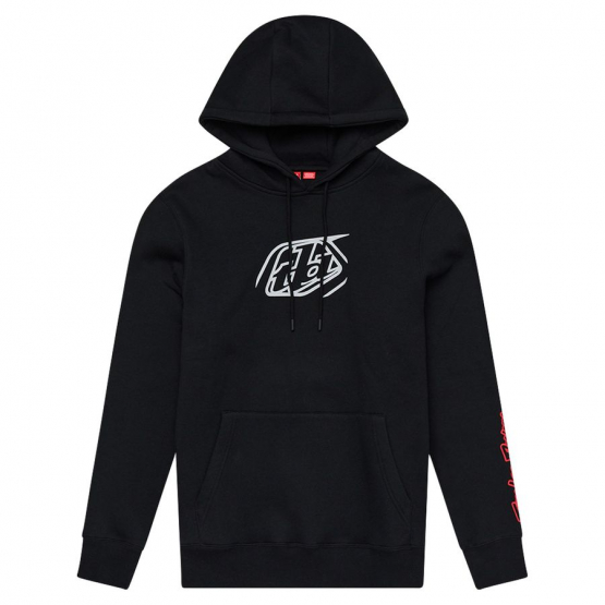 Troy Lee Designs Pullover Hoodie, Badge black