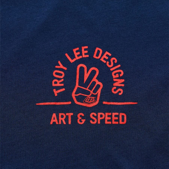 Troy Lee Designs Skyline LS Ride Tee Locals midnight