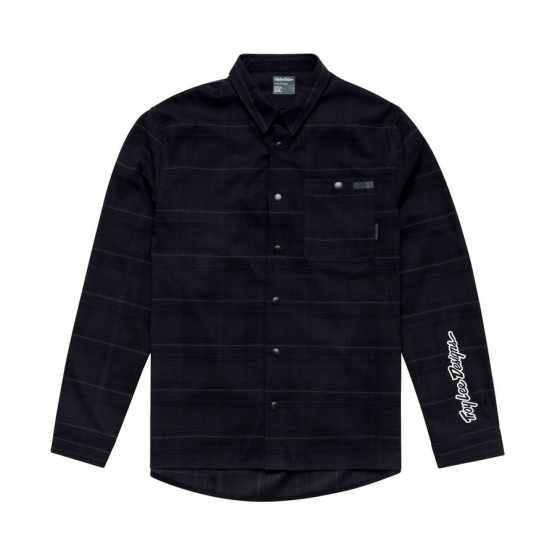 Troy Lee Designs Grind Flannel YD Plaid carbon