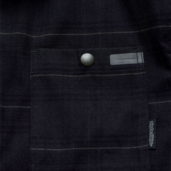 Troy Lee Designs Grind Flannel YD Plaid carbon