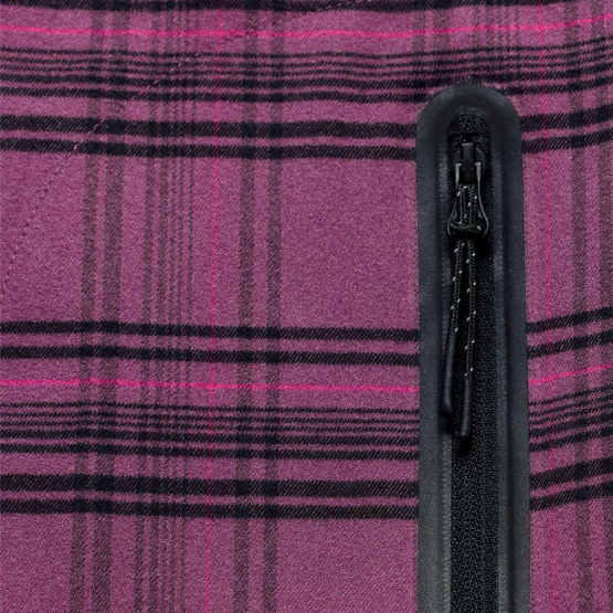 Troy Lee Designs Grind Flannel YD Plaid deep purple
