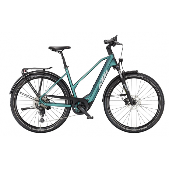 KTM Macina Gran 820 green purple flip matt