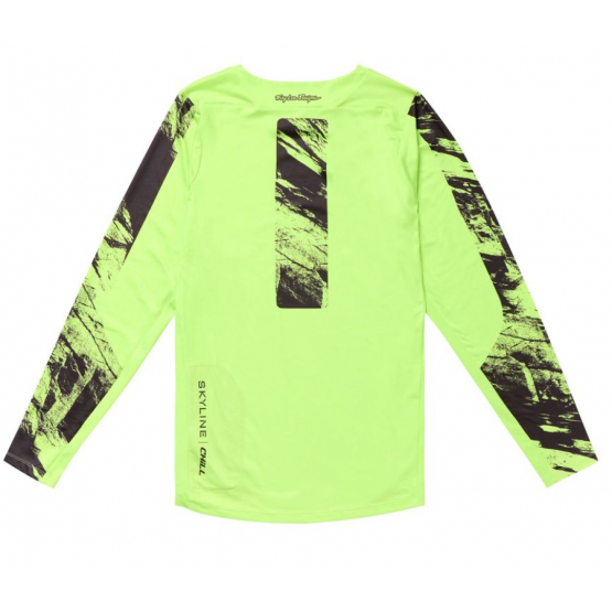 Troy Lee Designs Skyline Chill Jersey Rockslide glo yellow