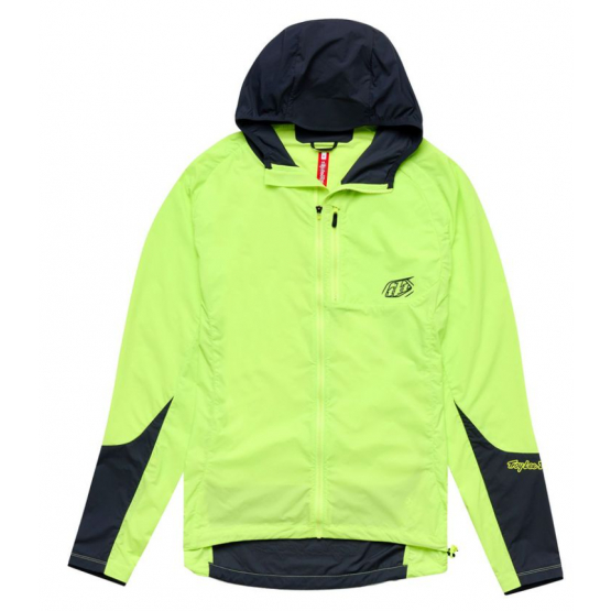Troy Lee Designs Drift Windbreaker Jacket Mono glo yellow