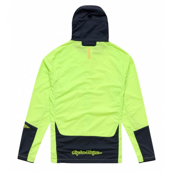 Troy Lee Designs Drift Windbreaker Jacket Mono glo yellow